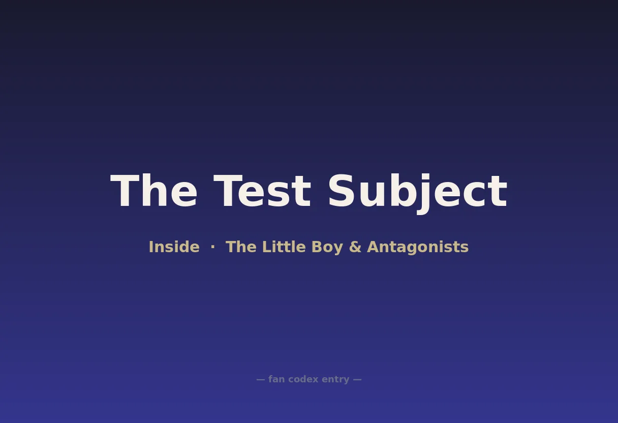The Test Subject