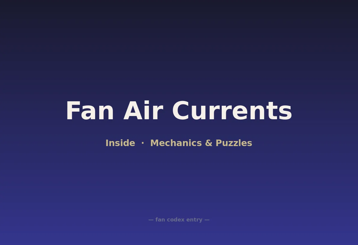 Fan Air Currents