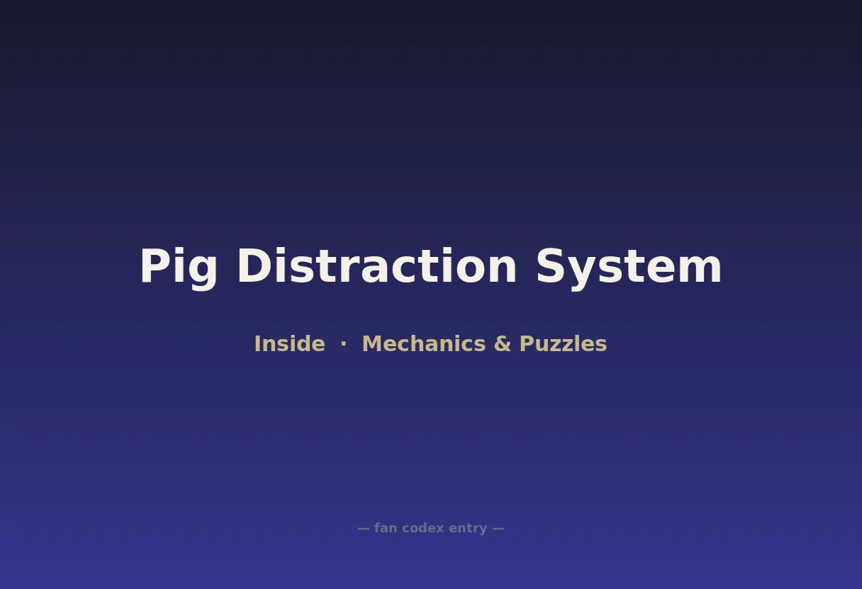 Pig Distraction System