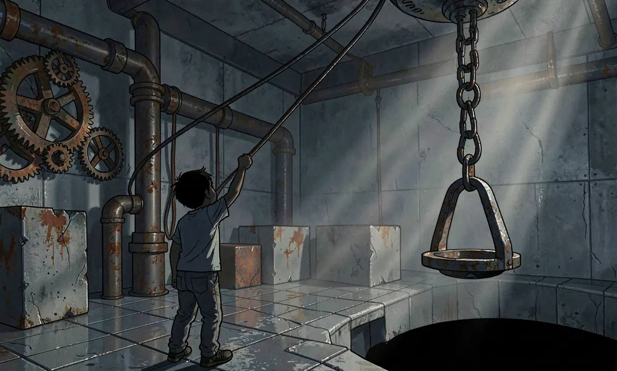 Rope-and-pulley physics
