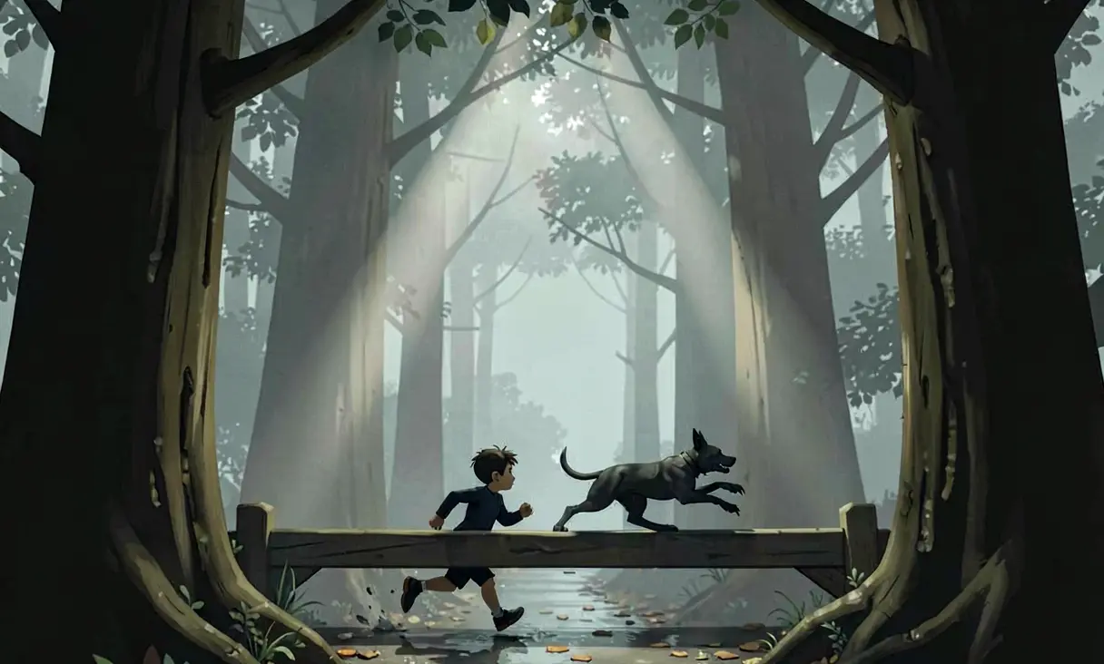 The dog pursuit